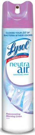 LYSOL® NEUTRA AIR® Sanitizing Spray - Rejuvenating Morning Linen (Discontinued May 2022)